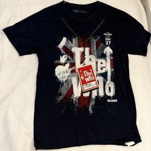 Hard Rock Cafe The Who Signature Series 27 T-Shirt for the Orlando FL size M